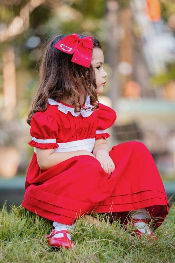 Vestido Celina Vermelho