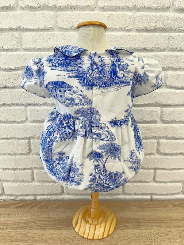 Macacão Toile de Jouy