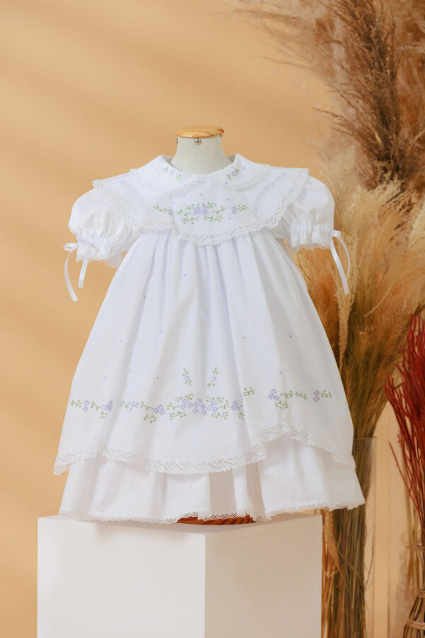 Vestido Cecília luxo com gola