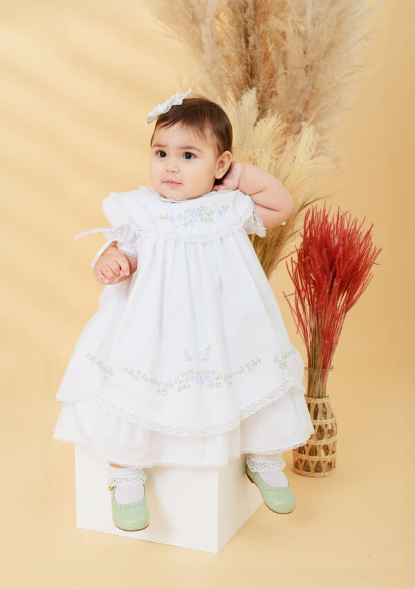 Vestido Cecília luxo com gola