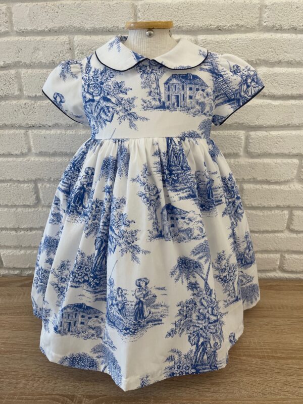 Vestido Classic Toile de Jouy