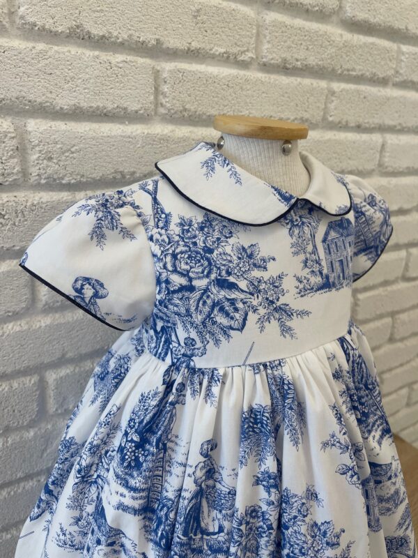 Vestido Classic Toile de Jouy