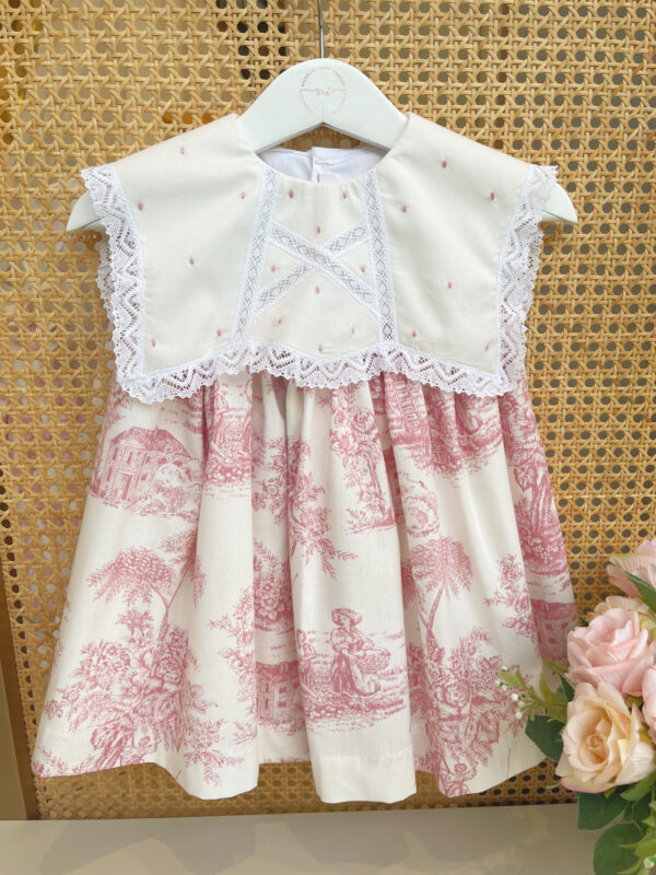 Vestido Mel Toile de Jouy