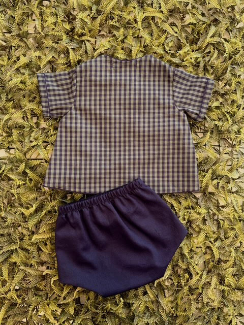 Conjunto Retrô Bordado