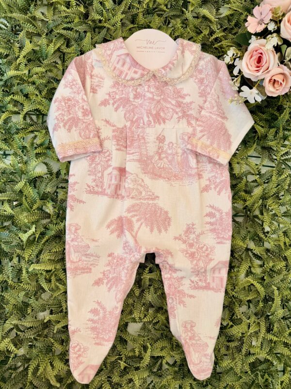 Macacão Toile de Jouy