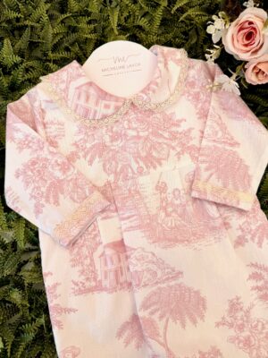 Macacão Toile de Jouy